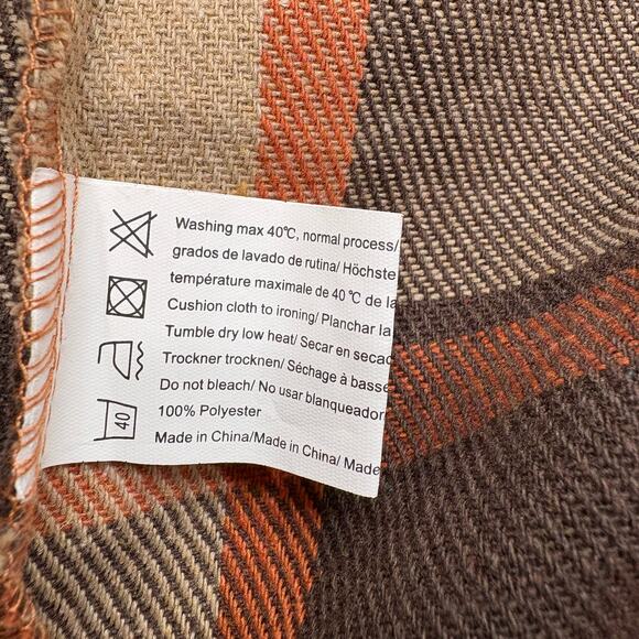 Involand Plus Size 20W Flannel Plaid Shacket Shirt Duster Fall Swiftie Evermore - Picture 9 of 13